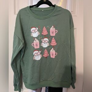 Women’s Santa Christmas Sweatshirt